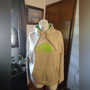 The North Face Gray Pullover Hoodie Large EUC